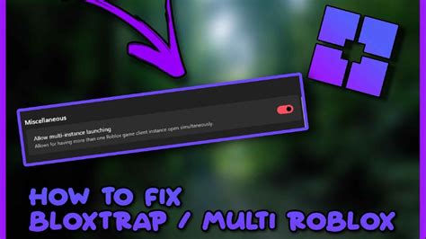 bloxstrap multi instance not working.